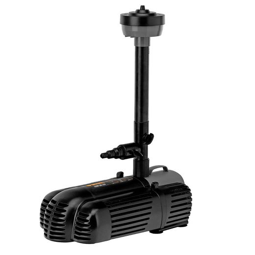 Насос фонтанный Denzel FNP90-39, 92 Вт, подъем 3,9 м, 3200 л/ч, колокольчик/каскад/гейзер (99033M)