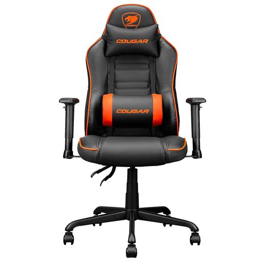 Игровое компьютерное кресло Cougar Fusion S, Black/Orange (3MFSLORB.0001)