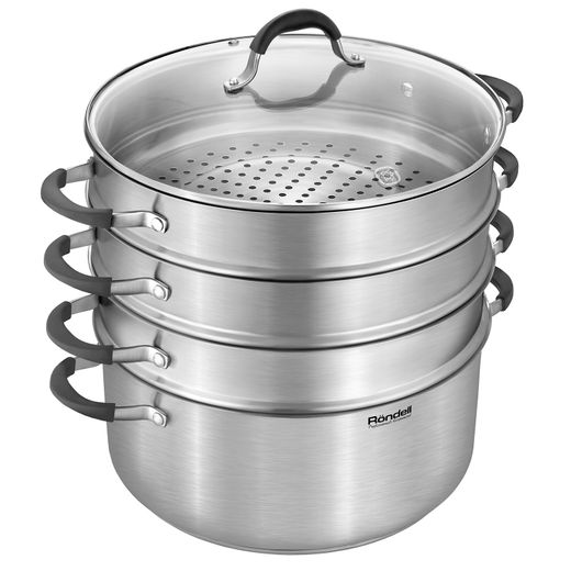 Пароварка 32см (3 уровня) Rondell RDS-1815