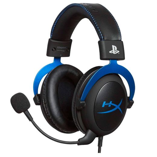 Игровая гарнитура HyperX Cloud, Blue PS4 (HX-HSCLS-BL)