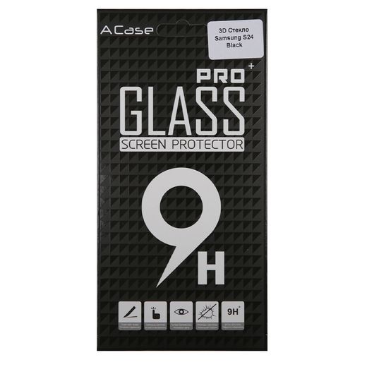 Защитное стекло для Samsung, Galaxy S24, 3D стекло ACASE (Glas-3D-SGS24)