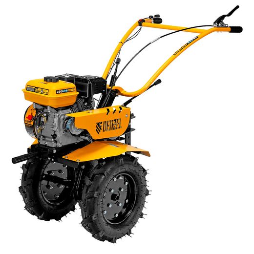 Мотоблок Denzel DPT-270S, 7 л.с., ремен.сцеп, фрез 3х4, ШОМ, передачи 2В/1Н (56442M)