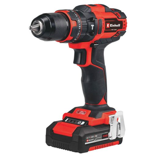 Дрель-шуруповерт Einhell TE-CD 18/40 Li BL, аккумуляторная 2x2,0 Ah АКБ (4513995)