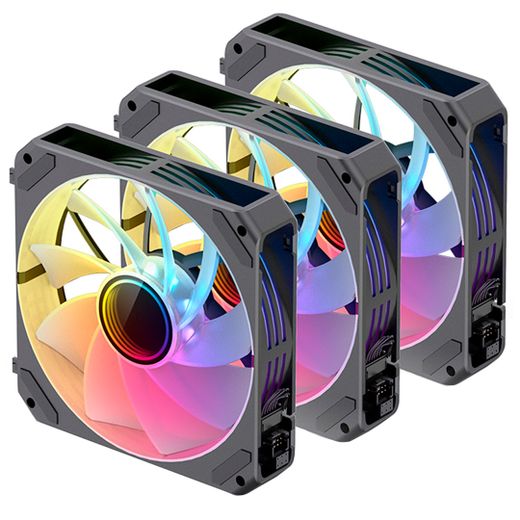 Кулер для кейса Jonsbo ZG-120BR(3in1) Black