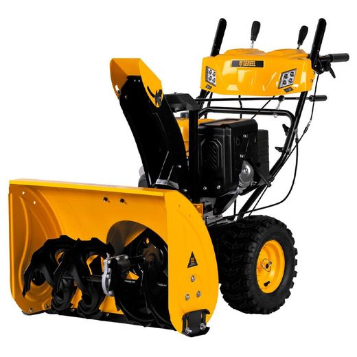 Бензиновая снегоуборочная машина Denzel SBL 711D PRO, 302cc, эл.старт, фара, обогрев (97655M)