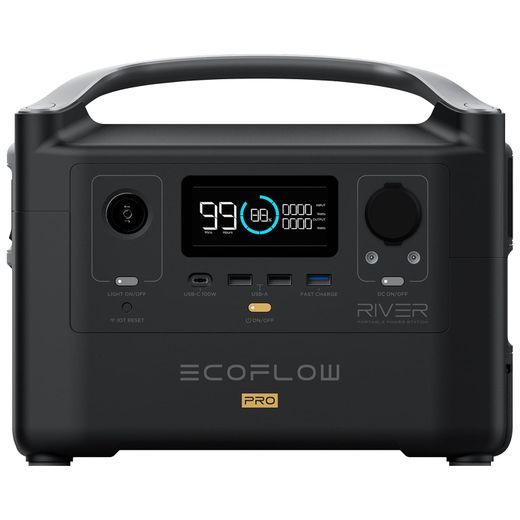 Портативная зарядная станция EcoFlow River Pro 200 000 mAh, 720 Вт/ч (EFRIVER600PRO-EU)
