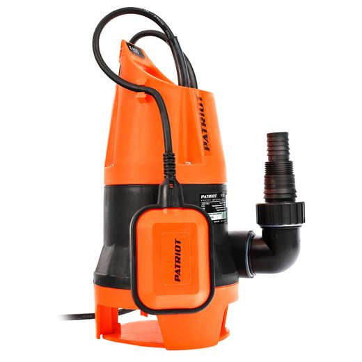 Насос дренажный PATRIOT F 800, для грязной воды, 810 вт, 13000 л/час (315302467)
