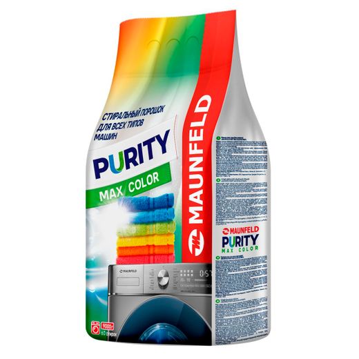 Стиральный порошок Maunfeld Purity Max Color Automat 9000г (MWP9000CA)