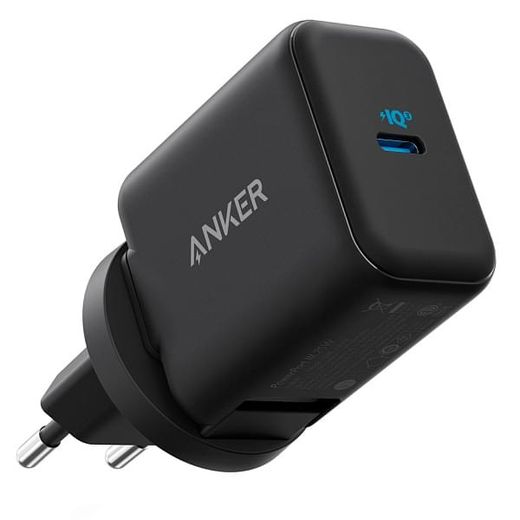 Адаптер питания Anker, 1*Type-C 25W (PD), BK (A2058G11)