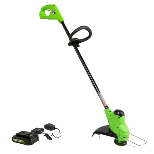 Триммер аккумуляторный Greenworks GD24CS30 24V 25см с 1хАКБ 2Ач и ЗУ (2107207SA)