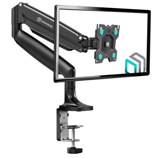 Кронштейн-газлифт для монитора 13"-34",Onkron (G100 Black)