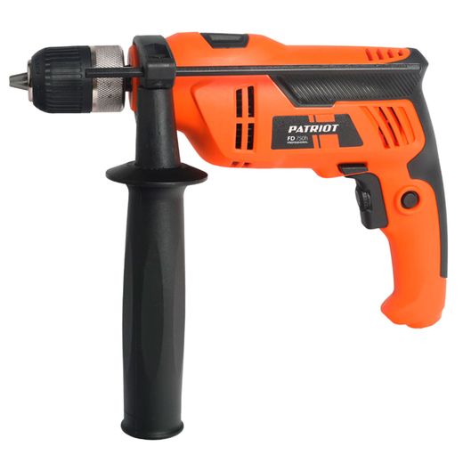 Дрель электрическая ударная PATRIOT FD 750h, мощность 710Вт, 0-2800об/мин (120301444)